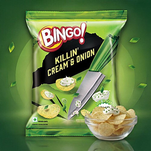 Cream & Onion Potato Chips
