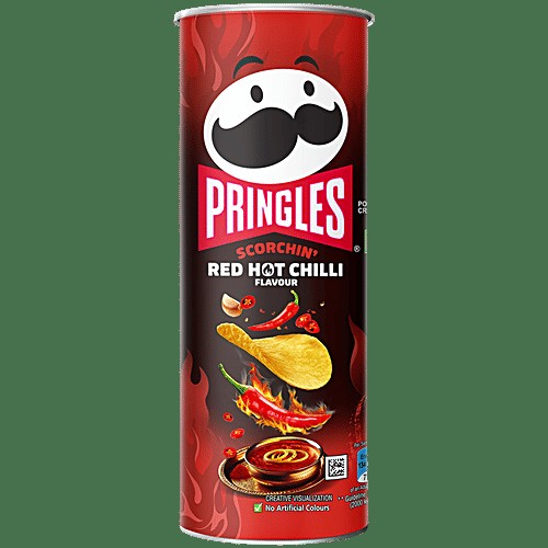 Scorchin' Red Hot Chilli Flavour Potato Crisps
