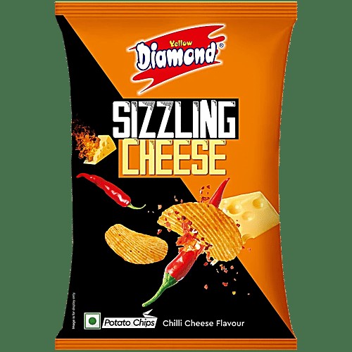 Sizzling Chilli Cheese Flavour Potato Chips