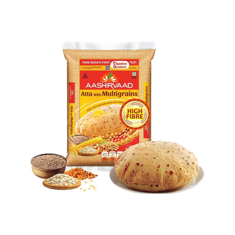 Aashirvaad High Fibre Multigrain Atta