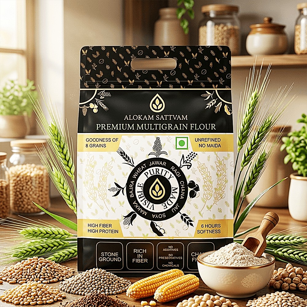 Alokam Sattvam Multigrain Atta