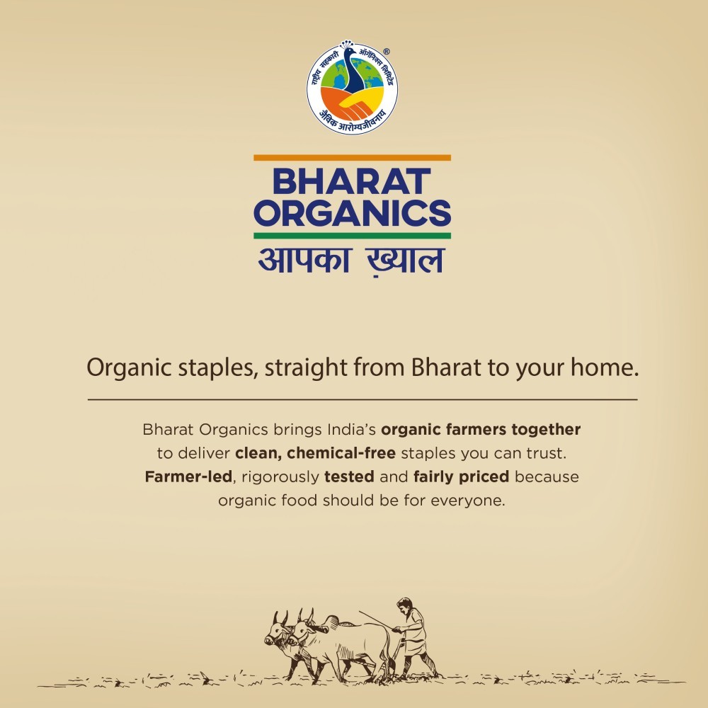Bharat Organics Whole Wheat Organic Atta