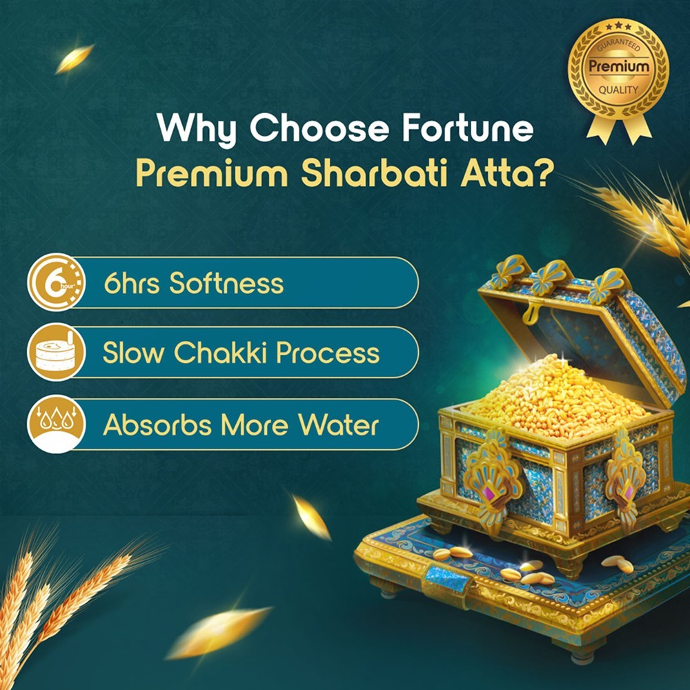 Fortune Premium MP Sharbati Atta