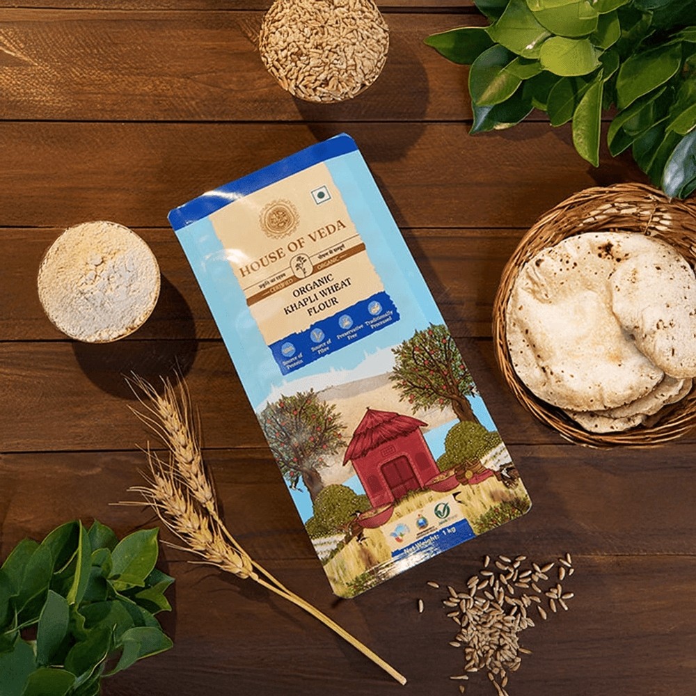 House of Veda - Organic Khapli Wheat Atta