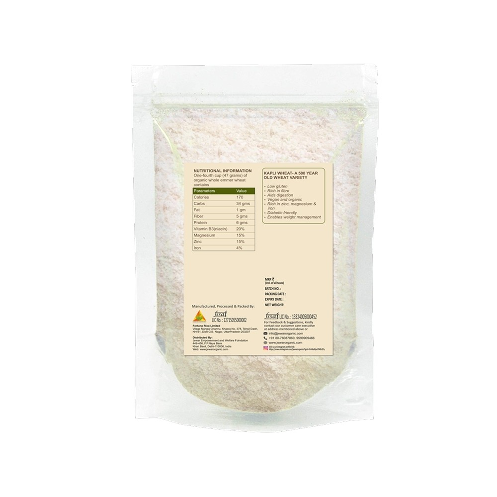 Jewar Organic Khapli Wheat Atta