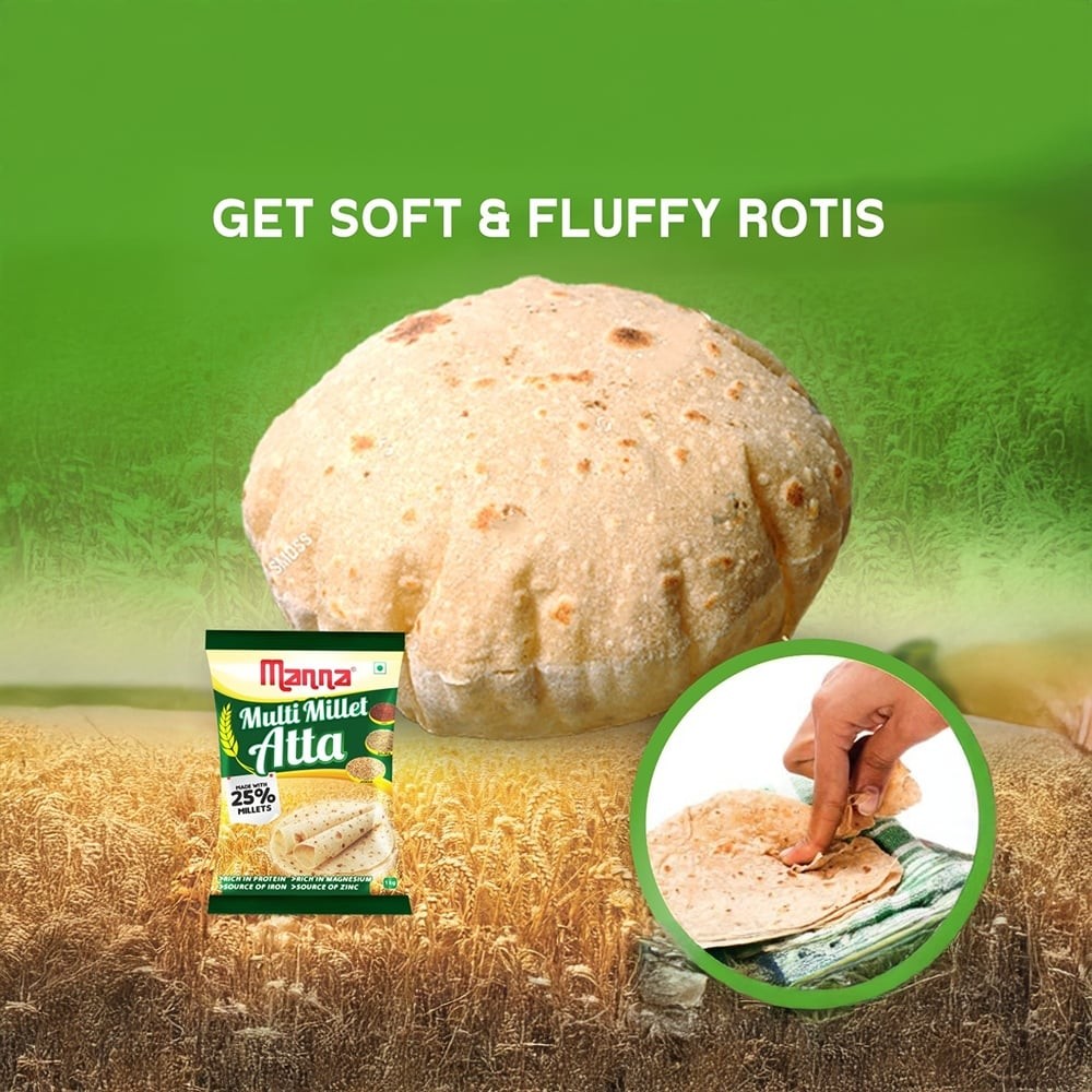 Manna Multi Millet Atta (Aata)