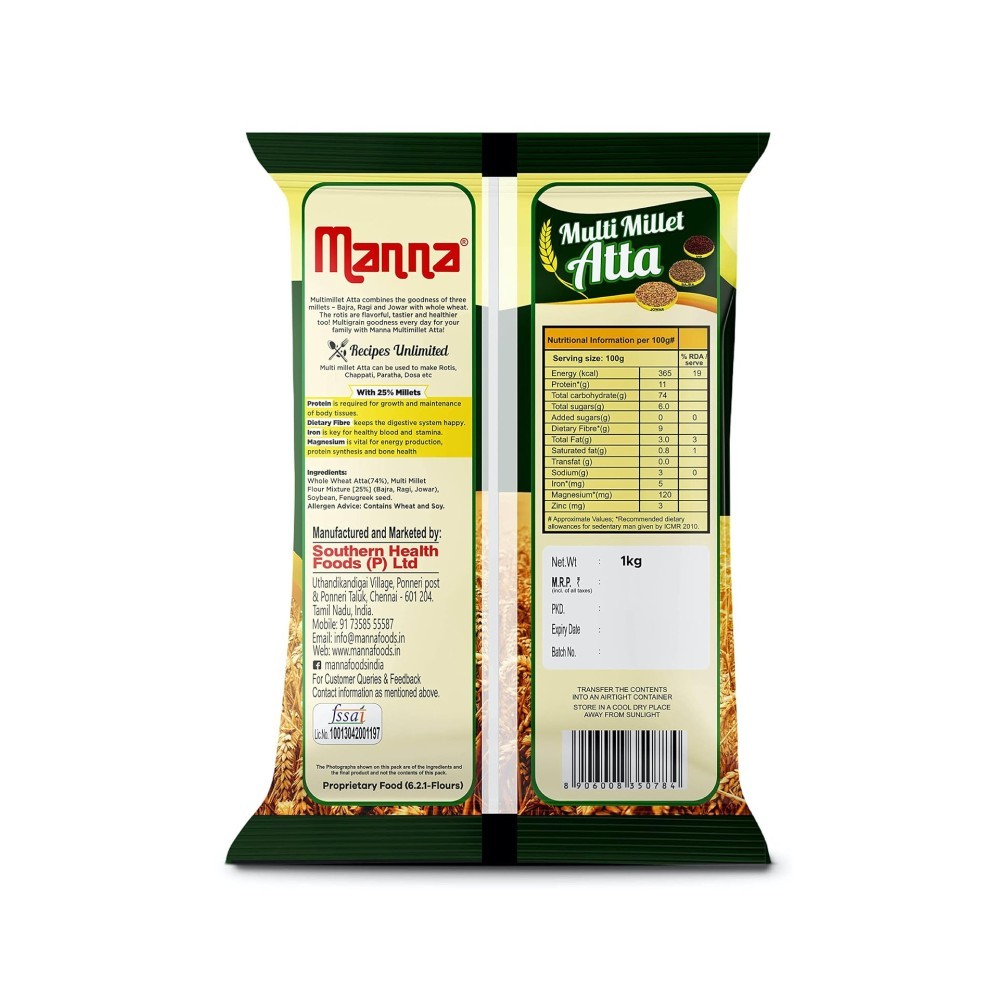 Manna Multi Millet Atta