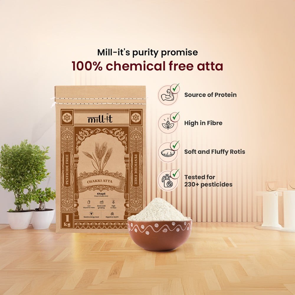 Mill-it Khapli Wheat Atta