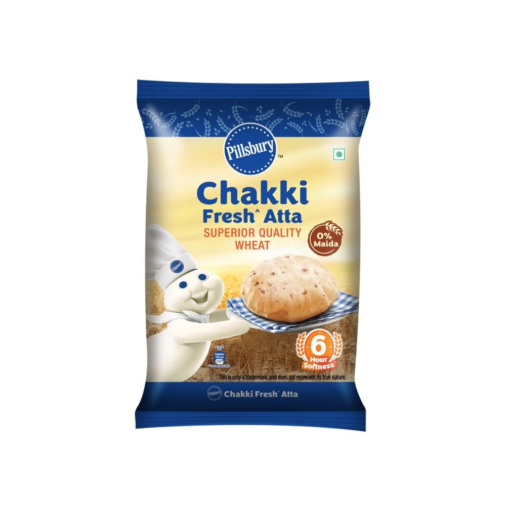 Pillsbury Fresh Superior-Quality Chakki Atta (100% atta, 0% Maida)