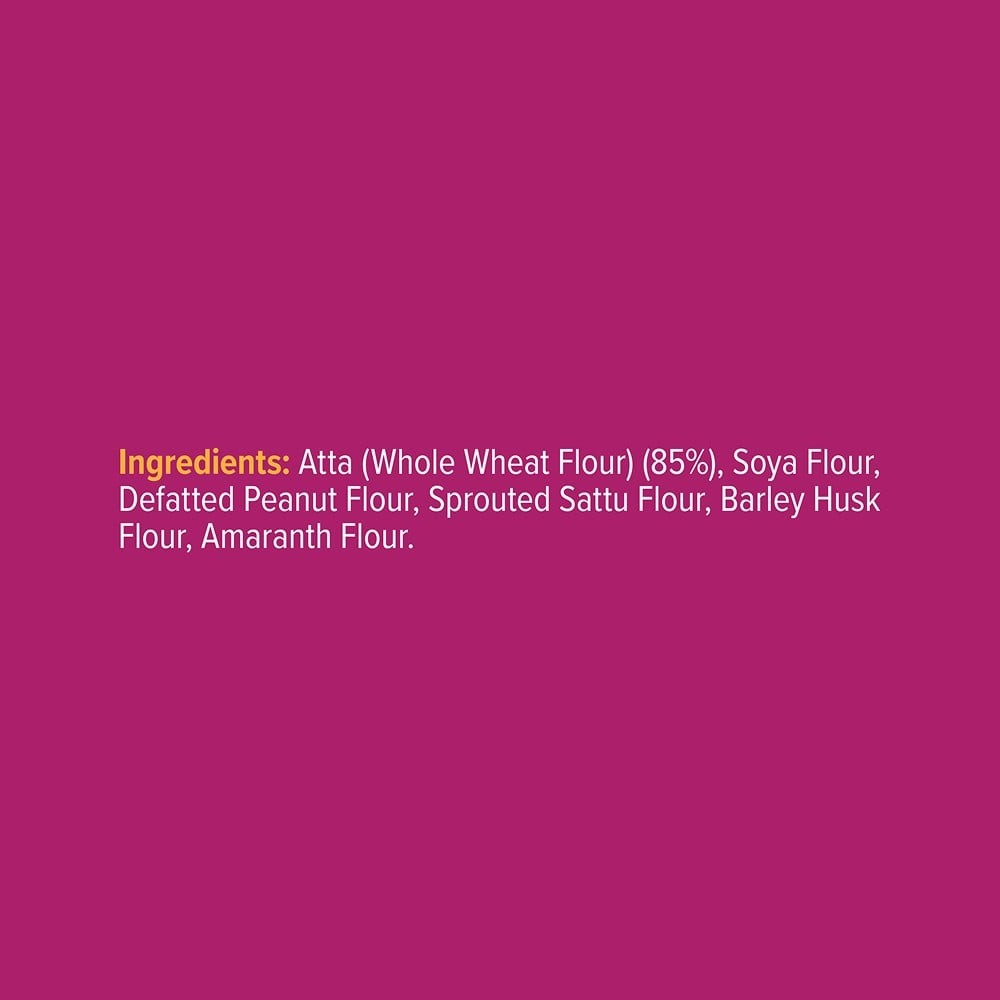 Protein Chef 50% More Protein Sharbati Atta (Premium Flour)