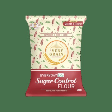 The Very Grain Sugar Control Multigrain Atta