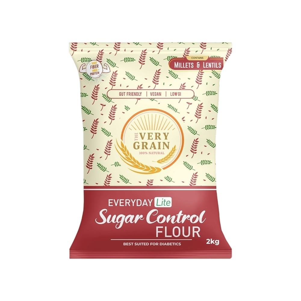 The Very Grain Sugar Control Multigrain Atta