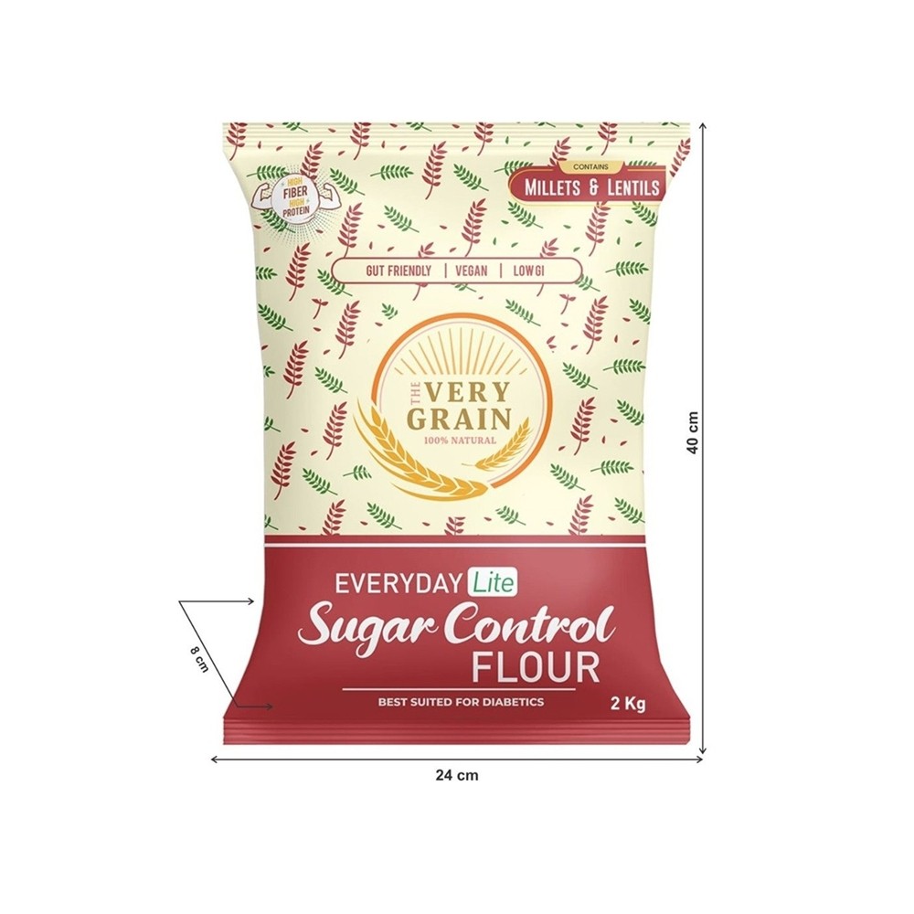 The Very Grain Sugar Control Multigrain Atta