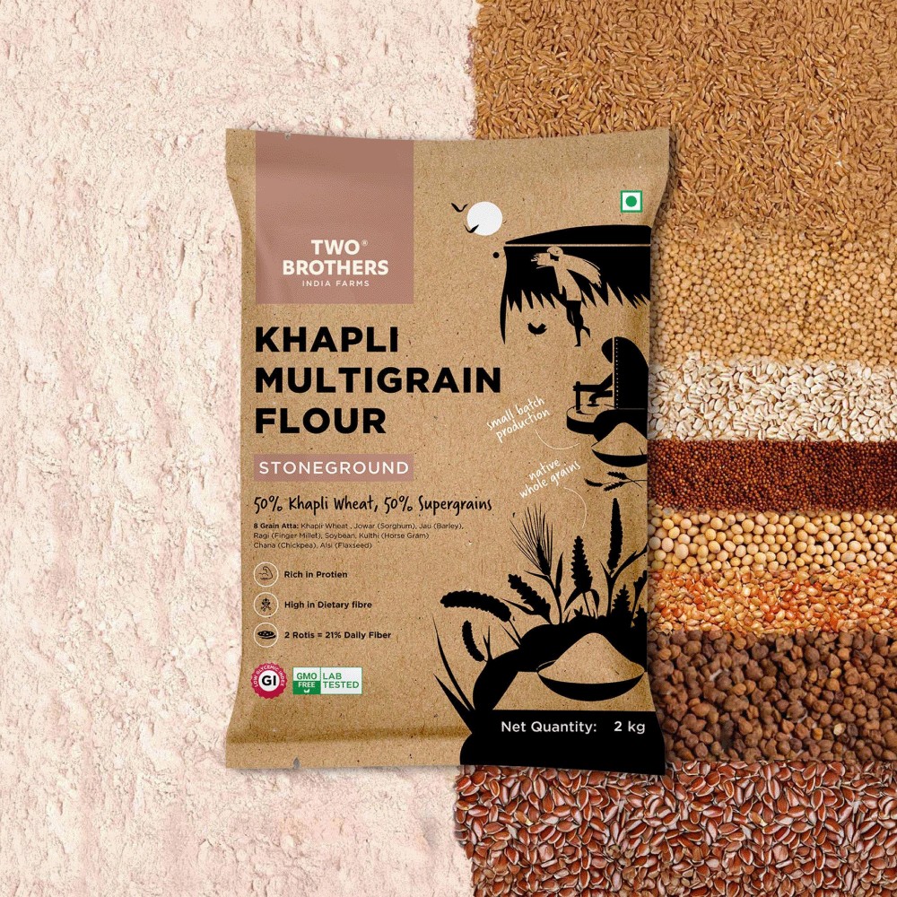 Two Brothers Khapli Multigrain Atta