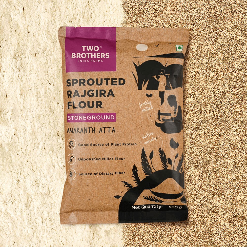 Two Brothers Rajgira Flour (Sprouted Amaranth Atta)