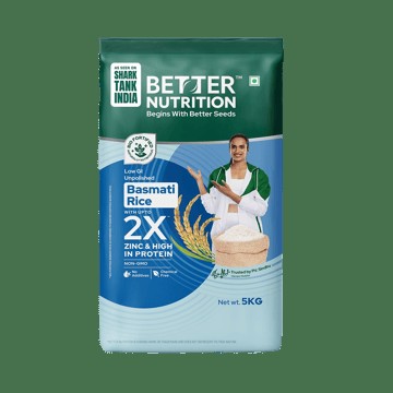 Better Nutrition Basmati Rice - 2X Nutrition (Extra Long Grain)
