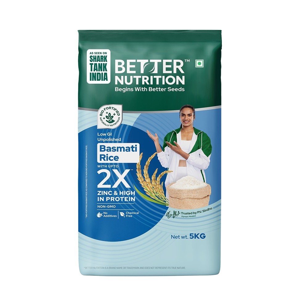 Better Nutrition Basmati Rice - 2X Nutrition (Extra Long Grain)