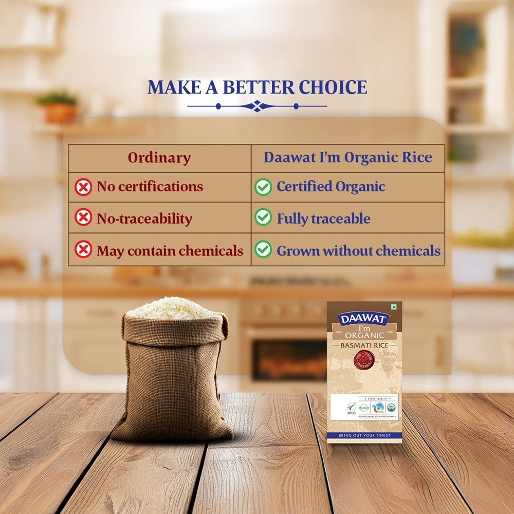 Daawat I'm Organic Basmati Rice (Rice)