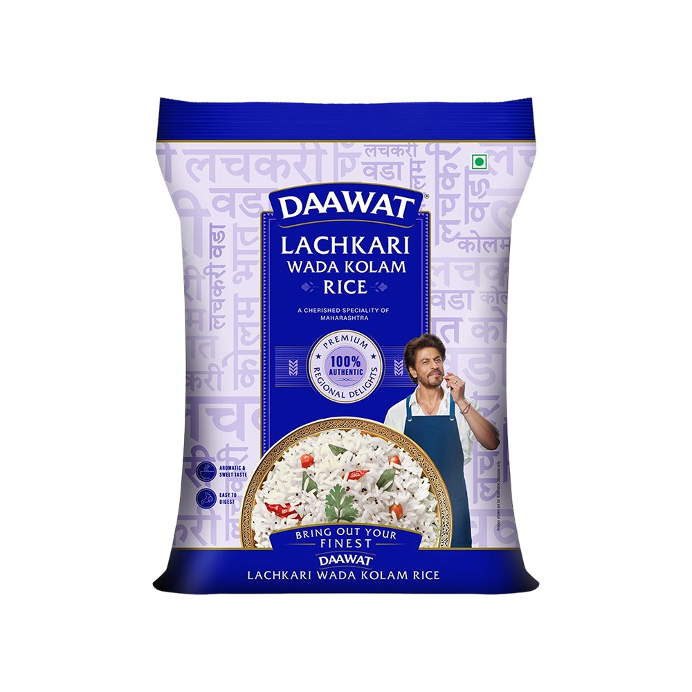 Daawat Lachkari Wada Kolam Rice (Medium Grain)