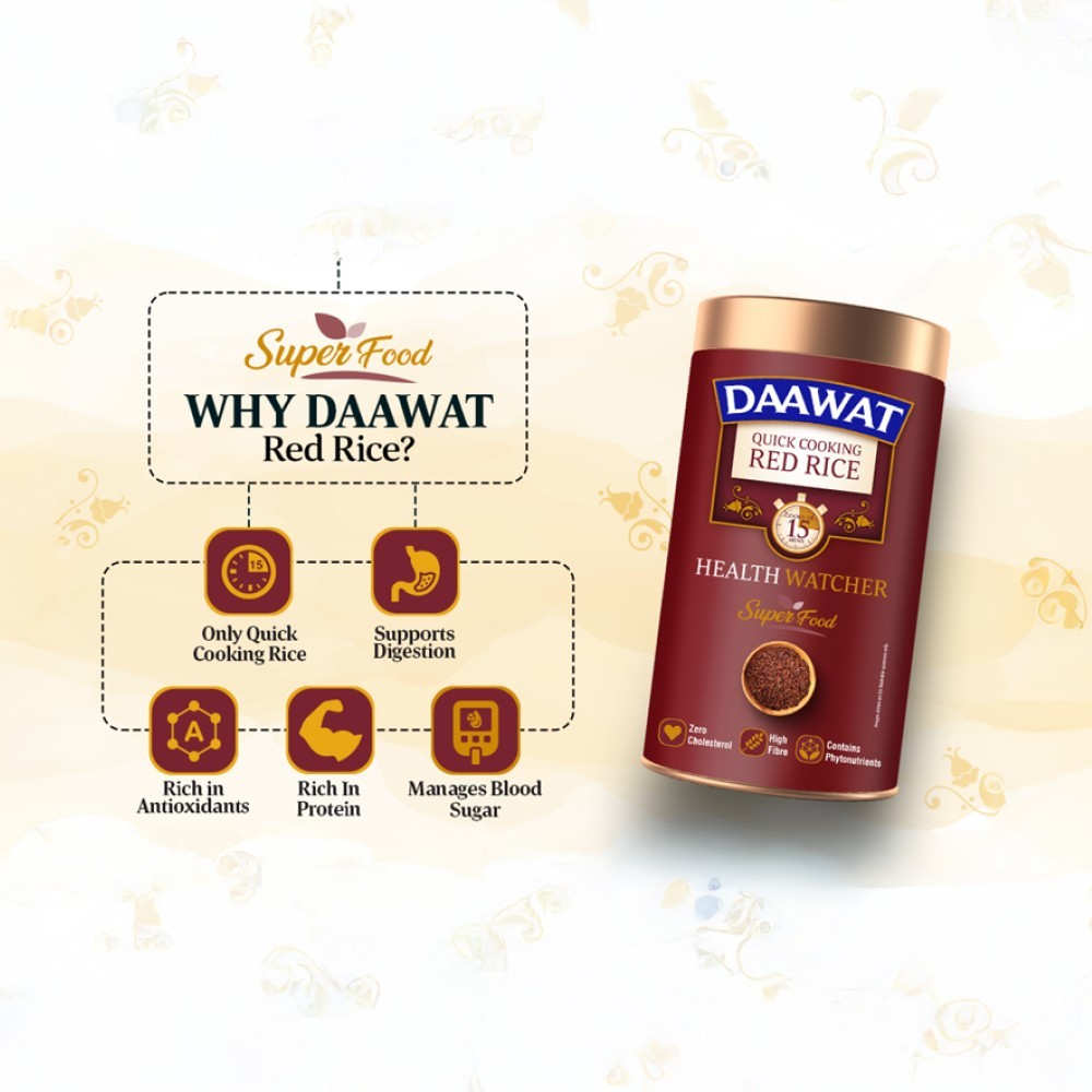 Daawat Quick Cooking Red Rice