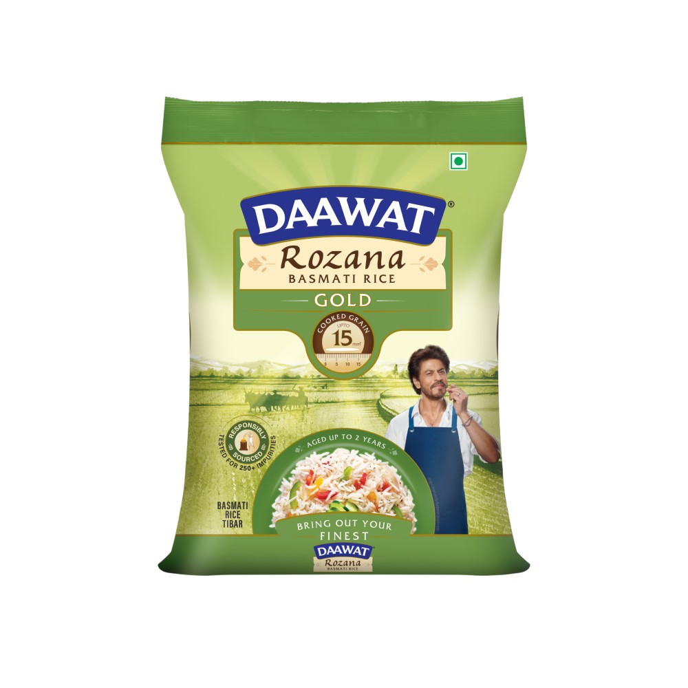 Daawat Rozana Gold Tibar Basmati Rice (Medium Grain)