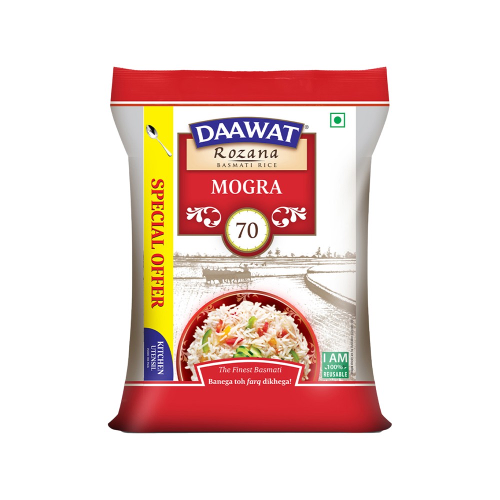 Daawat Rozana Mogra Basmati Rice (Medium Grain)