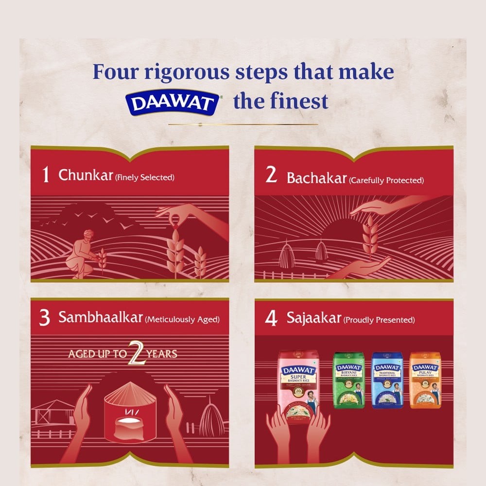 Daawat Super Basmati Rice (Extra Long Grain)