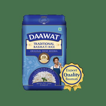 Daawat Traditional Basmati Rice (Long Grain)