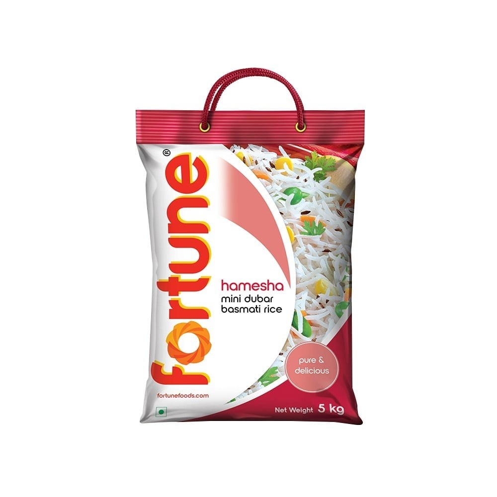 Fortune Hamesha Mini Dubar Basmati Rice (Medium Grain)