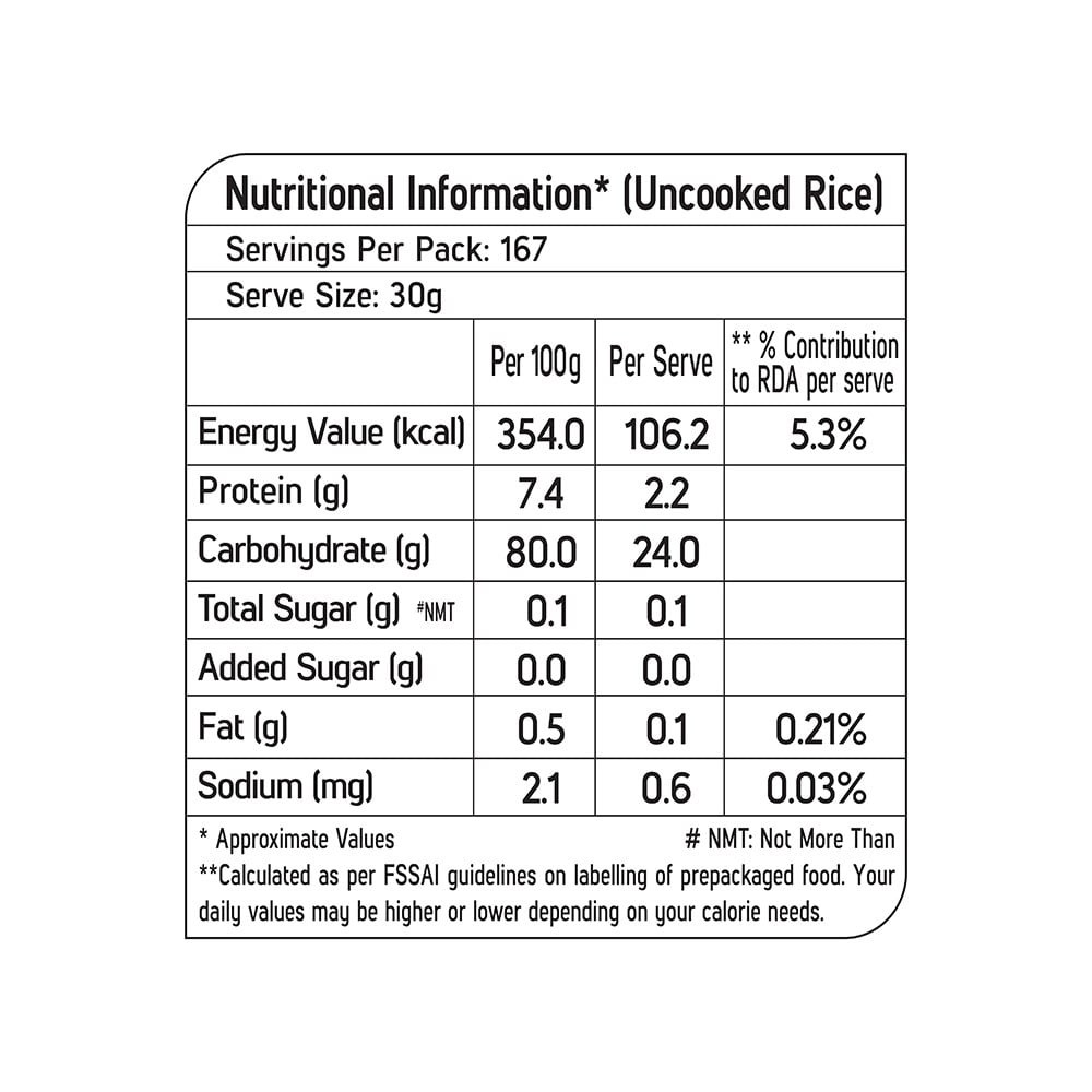 Fortune Supreme Sonamasuri Rice (Long Grain)