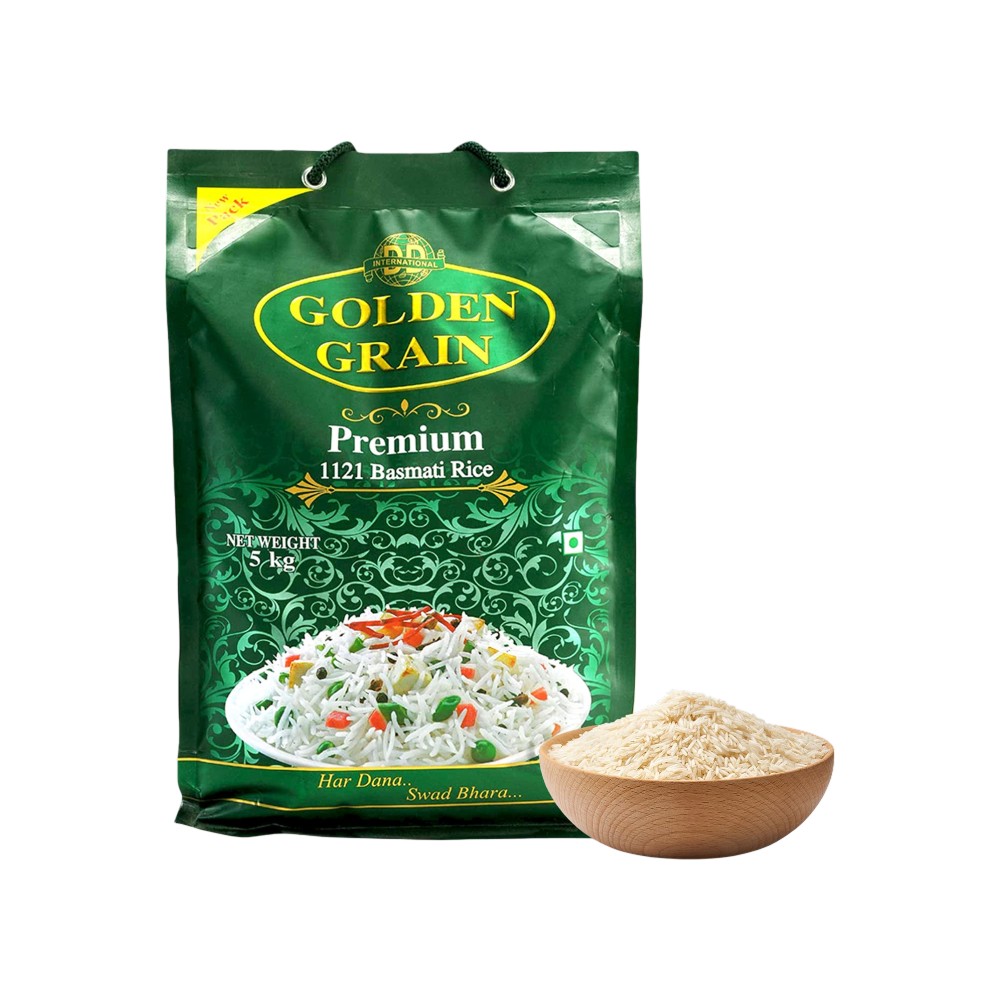 Golden Grain Premium Basmati Rice (Extra Long Grain)