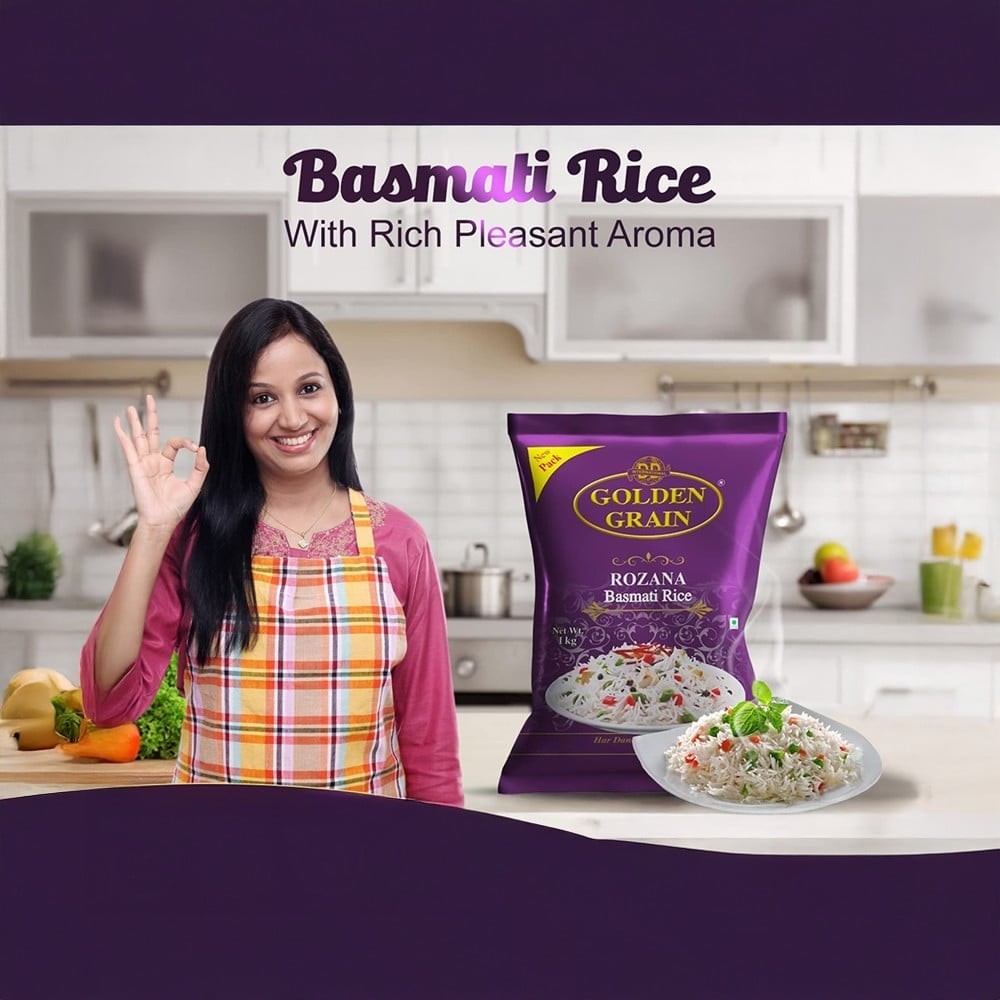 Golden Grain Rozana Basmati Rice