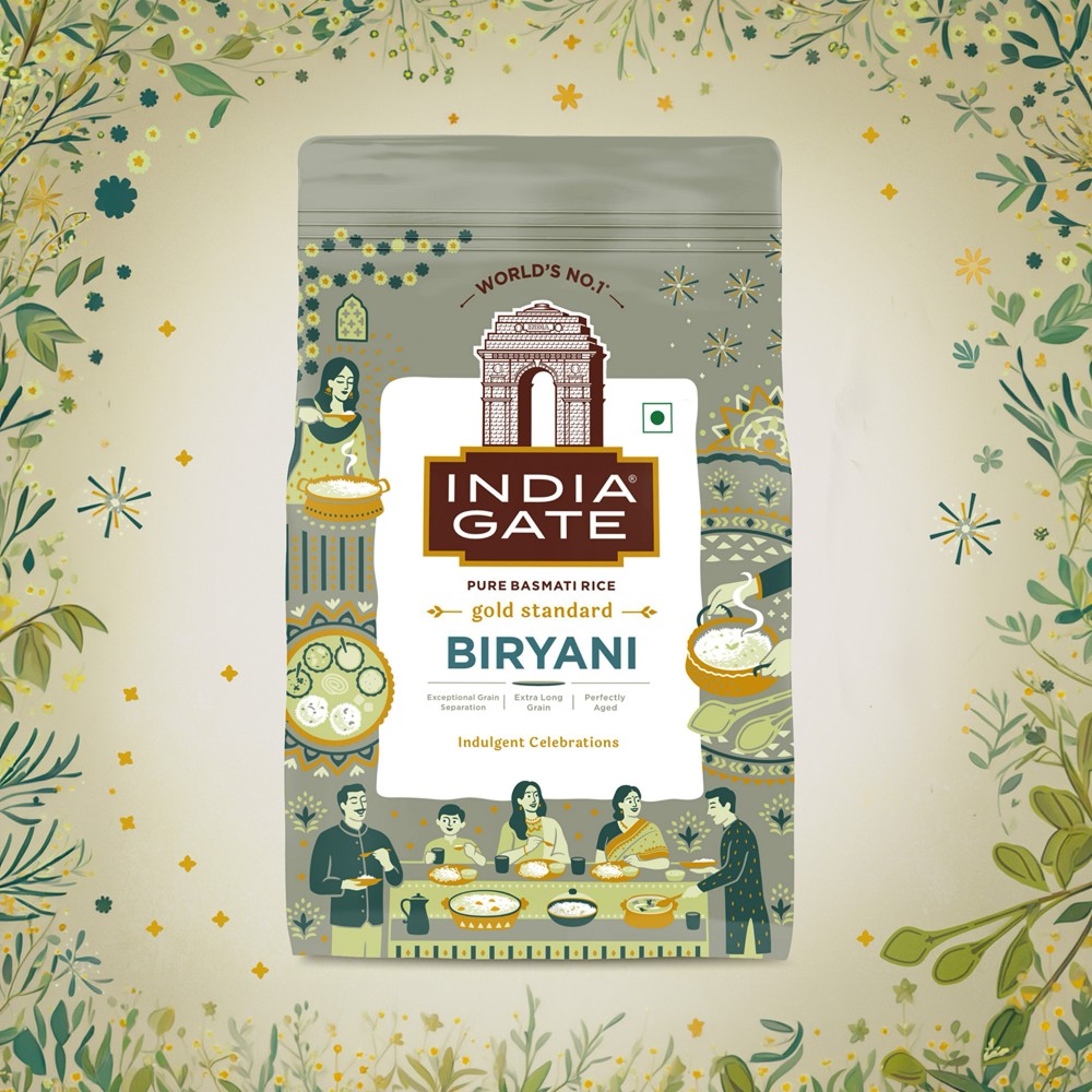 India Gate Biryani Gold Standard Biryani Rice (Extra Long Grain)