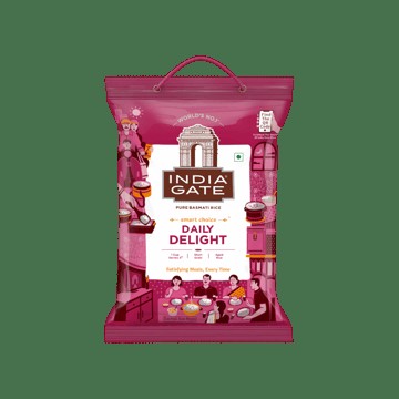 India Gate Daily Delight Pure Basmati Rice (Broken) (Short Grain)
