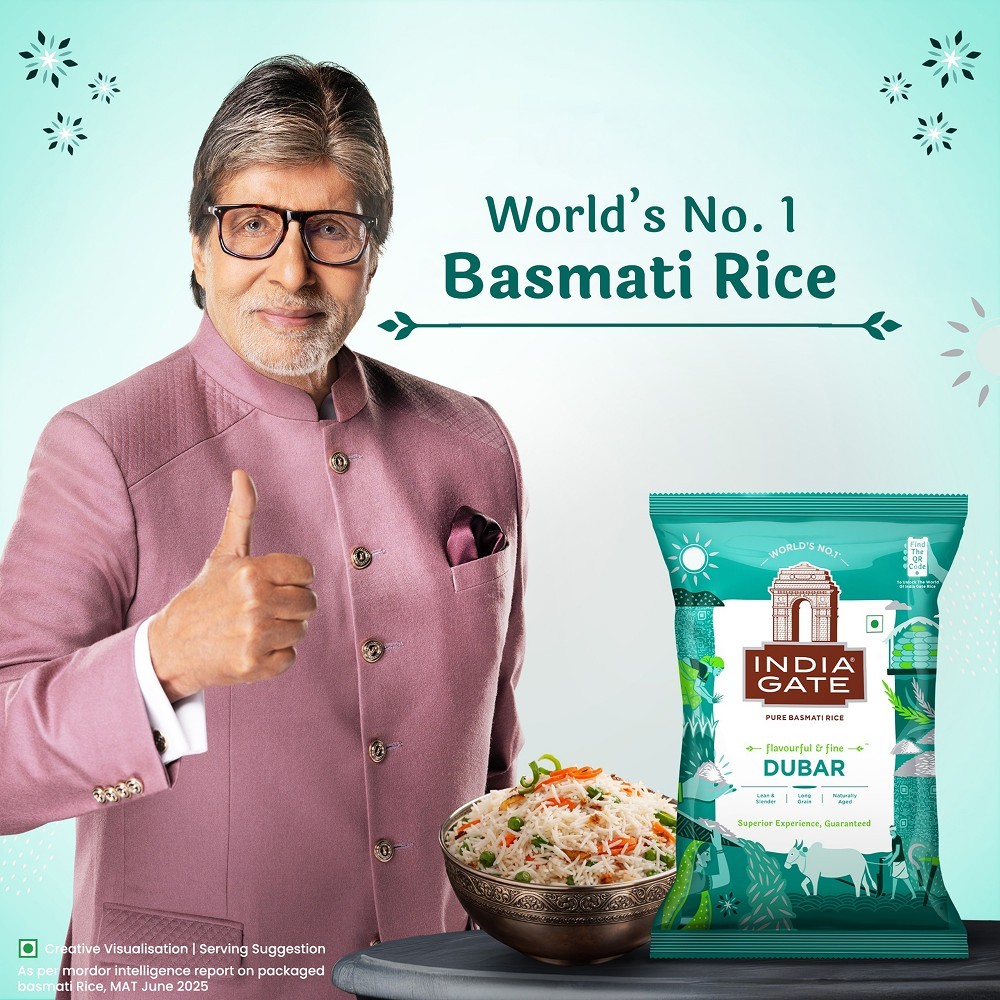 India Gate Dubar Basmati Rice (Long Grain) - Pack of 2