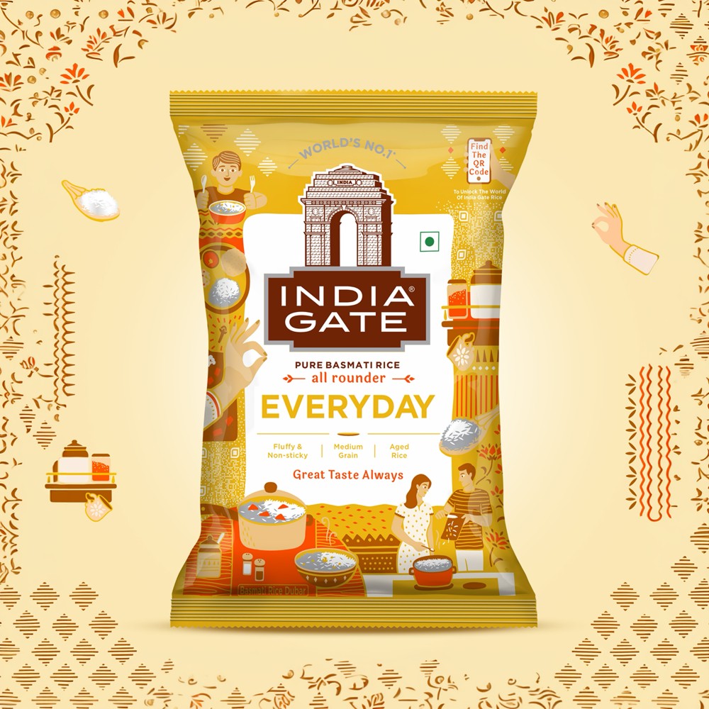 India Gate Everyday Basmati Rice (Medium Grain)