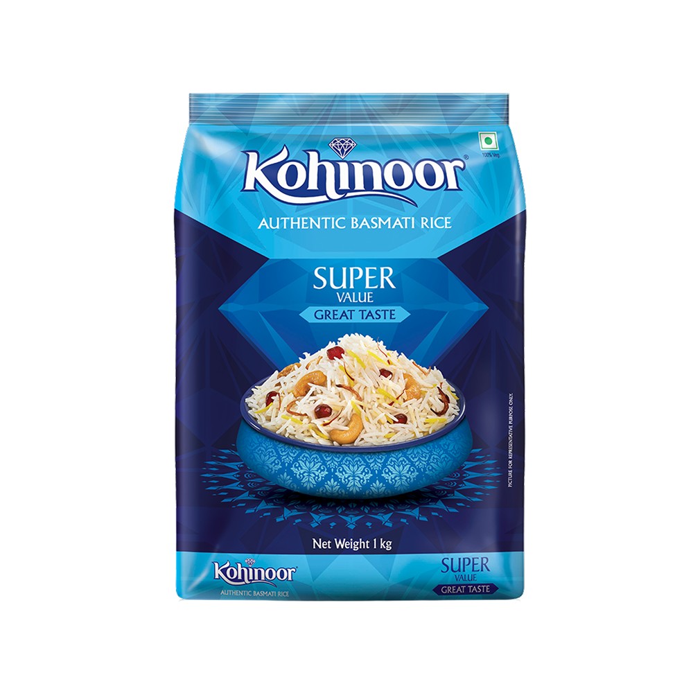 Kohinoor Super Value Basmati Rice (Extra Long Grain)