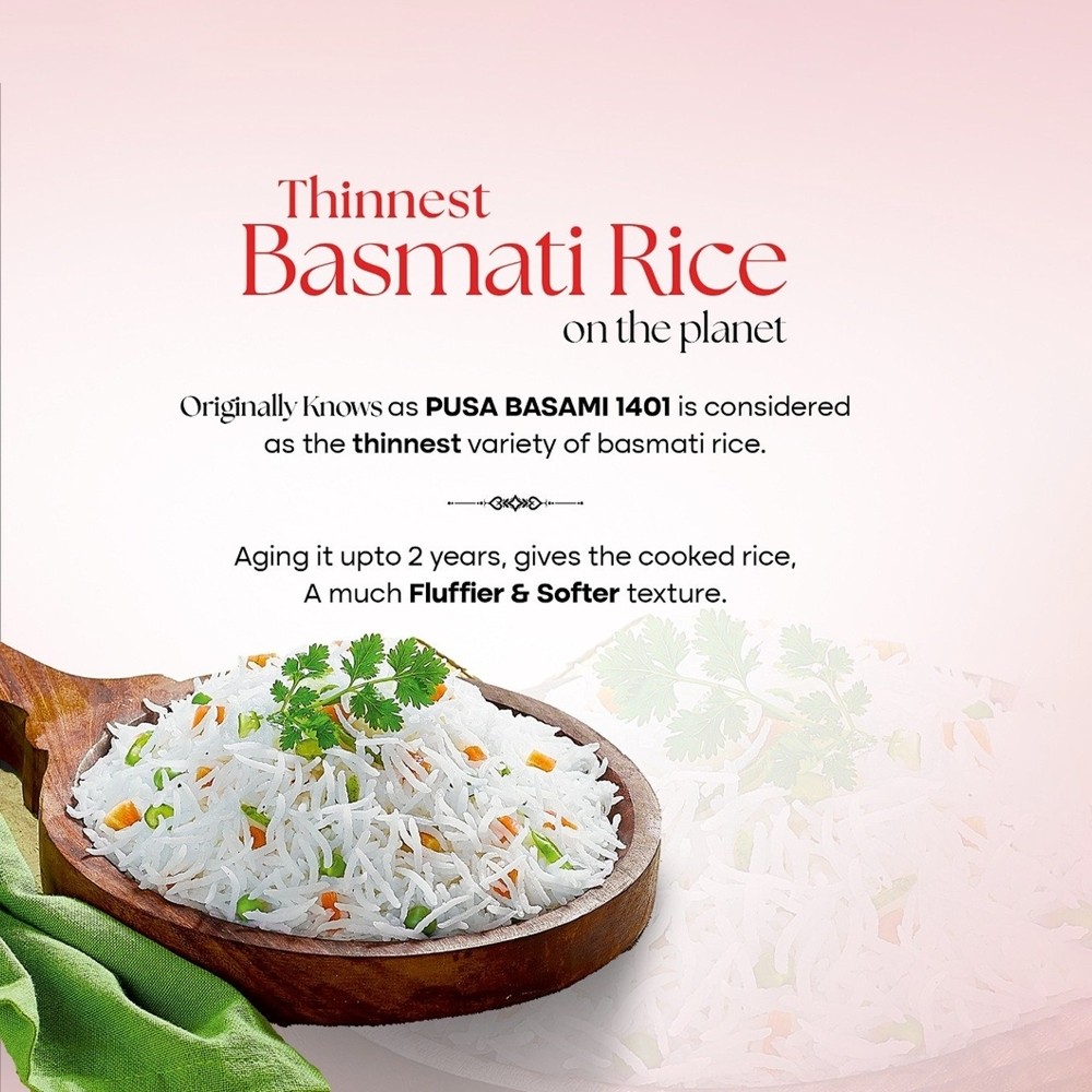 Kumaun Hills Basmati Rice (Extra Long Grain)