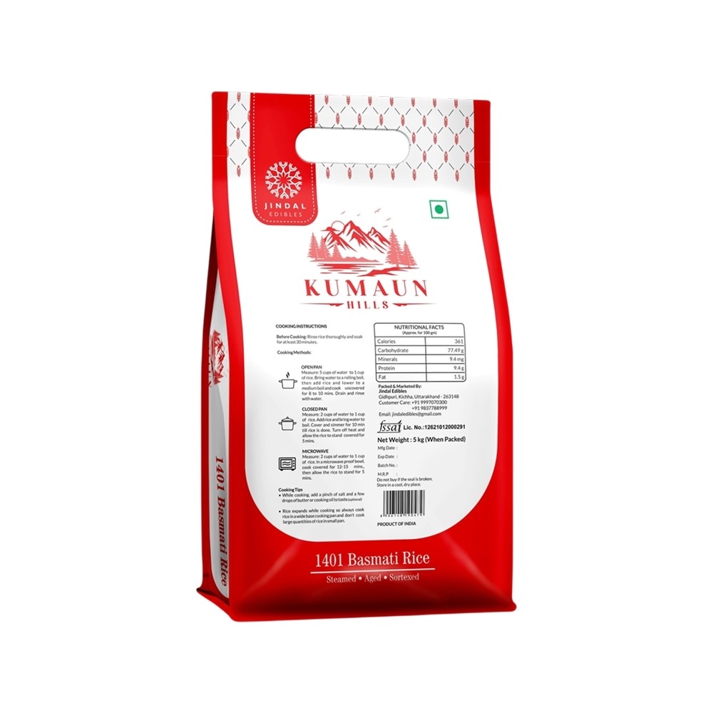 Kumaun Hills Basmati Rice (Extra Long Grain)