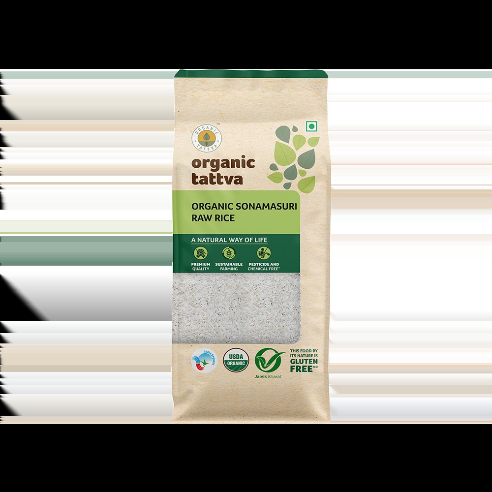 Organic Tattva Organic Sonamasuri Rice 1 kg