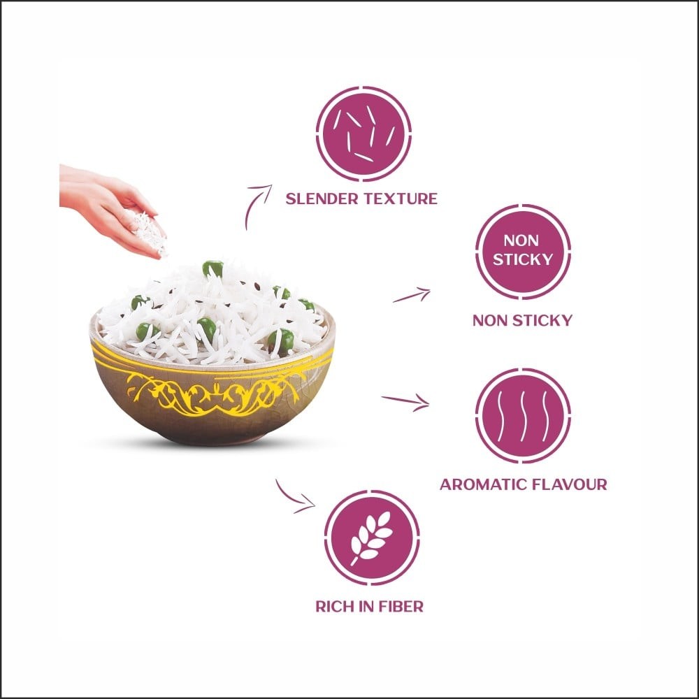 Pansari Khana Pulao Basmati Rice (Extra Long Grain)