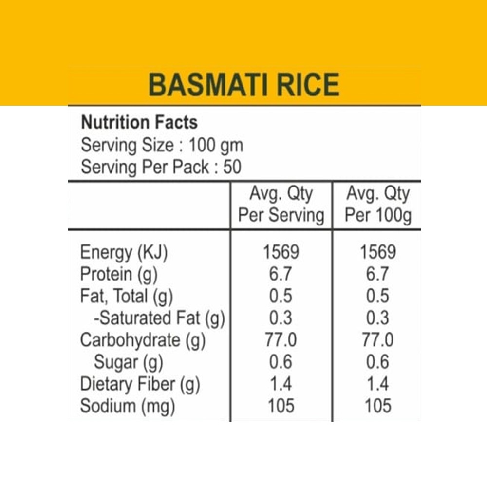 Raj Bhog Biryani Basmati Rice (Extra Long Grain)