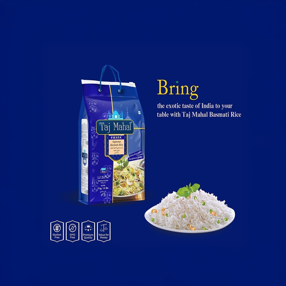 Taj Mahal Fiesta Basmati Rice (Extra Long Grain)