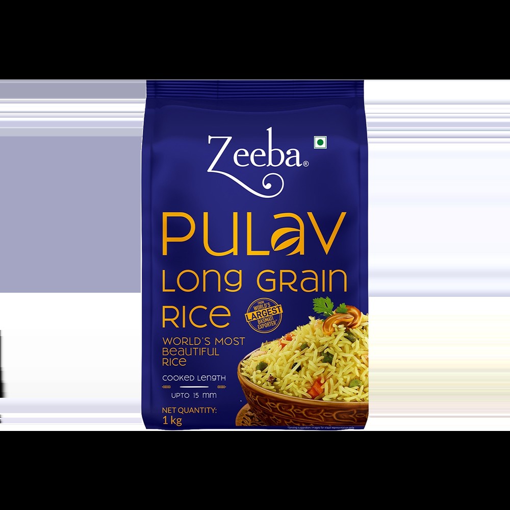 Zeeba Pulav Basmati Rice (Long Grain)