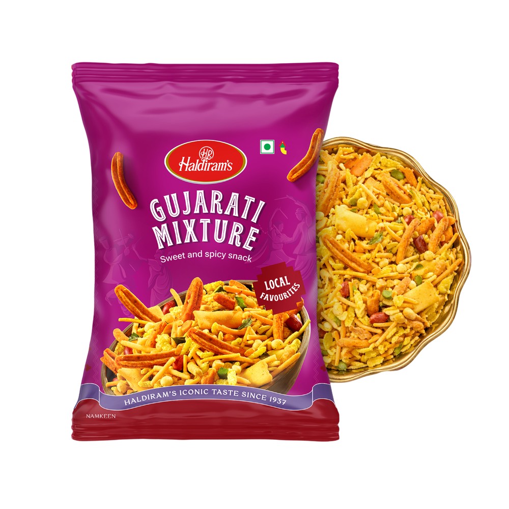 Haldiram's Gujarati Mixture Namkeen