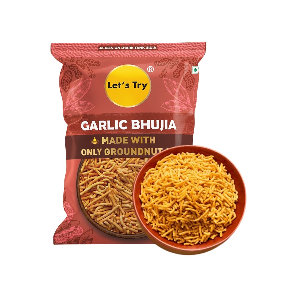 Let's Try Garlic Bhujia