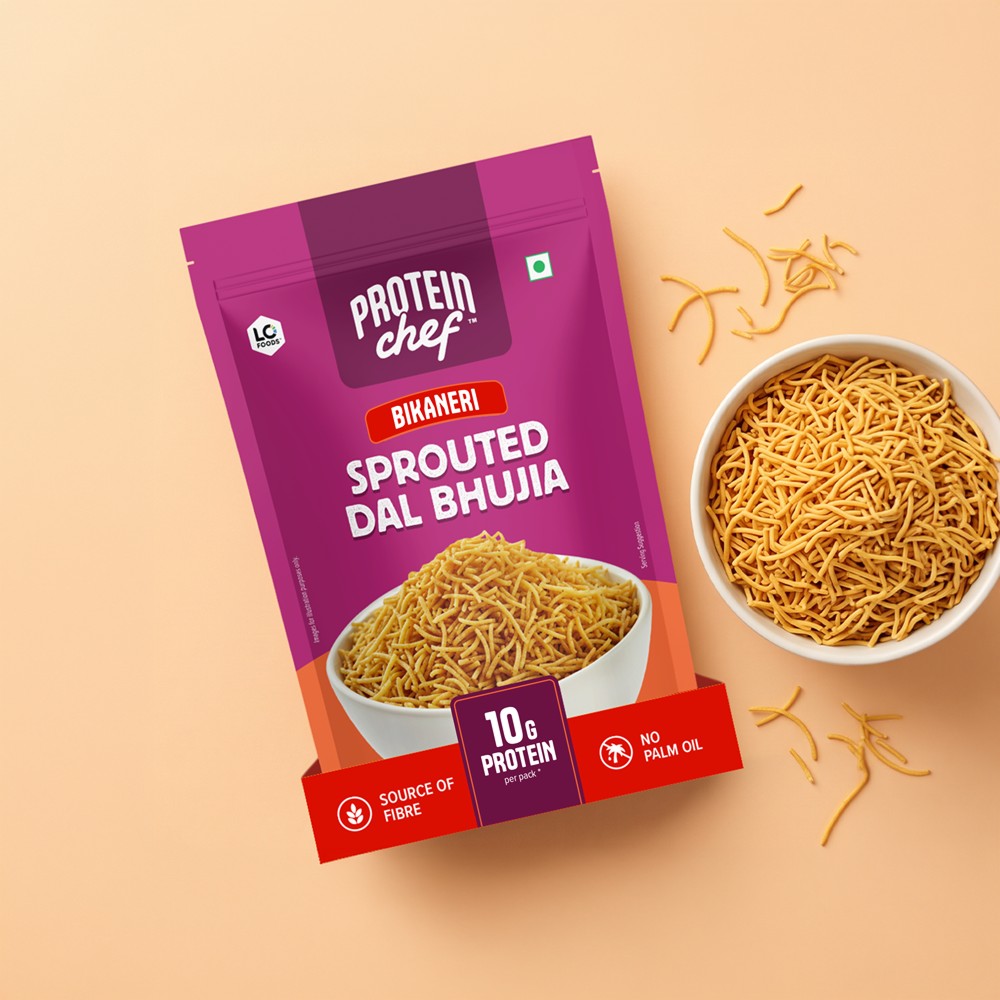 Protein Chef Sprouted Dal Bikaneri Bhujia