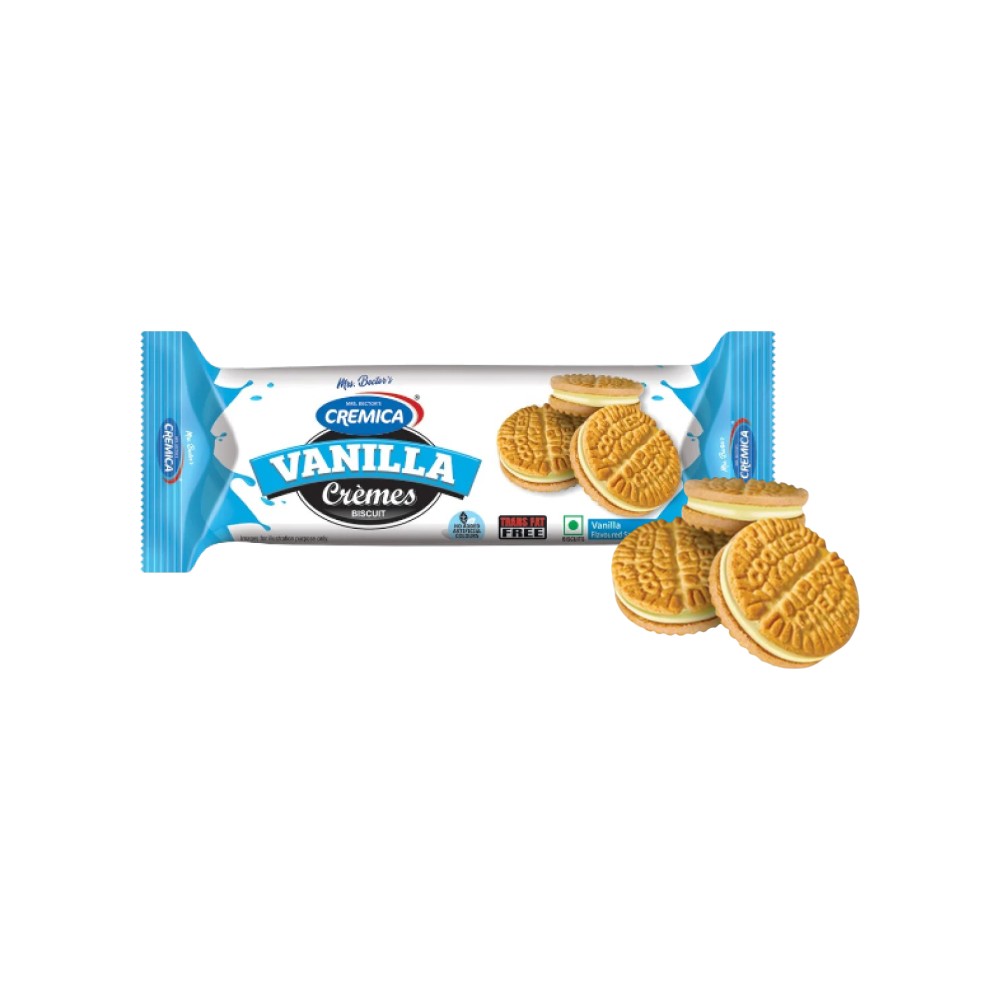 Cremica Vanilla Sandwich Cream Biscuits