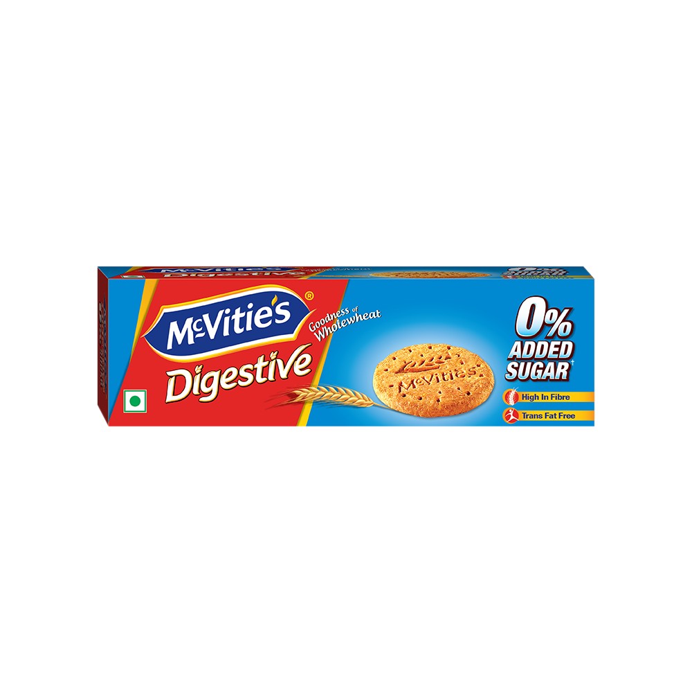 McVitie's Digestive Zero Added Sugar Biscuit