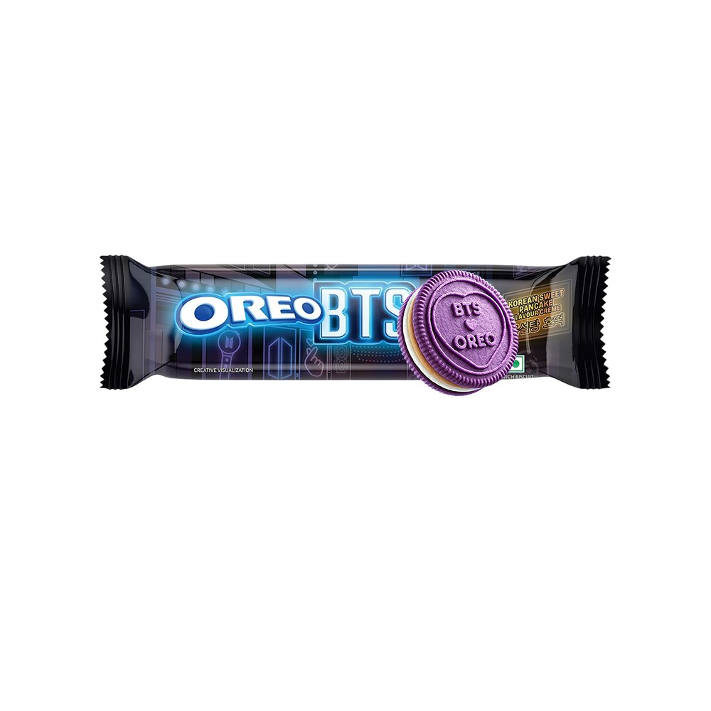 Oreo BTS Korean Sweet Pancake Flavour Cream Biscuits